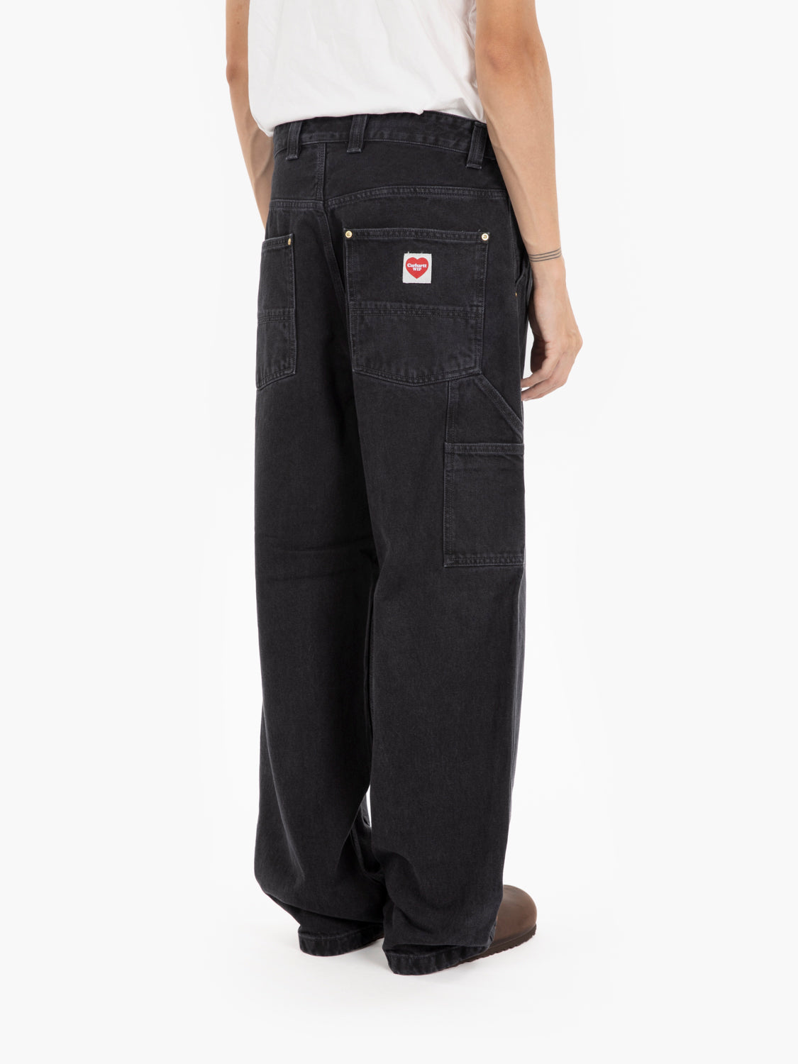 Nash double knee pant black 