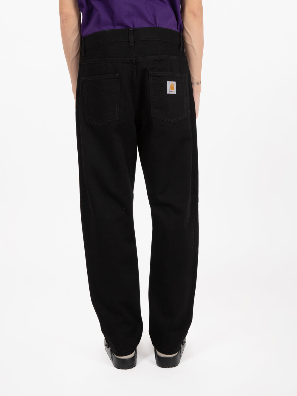 Newel pant black one wash