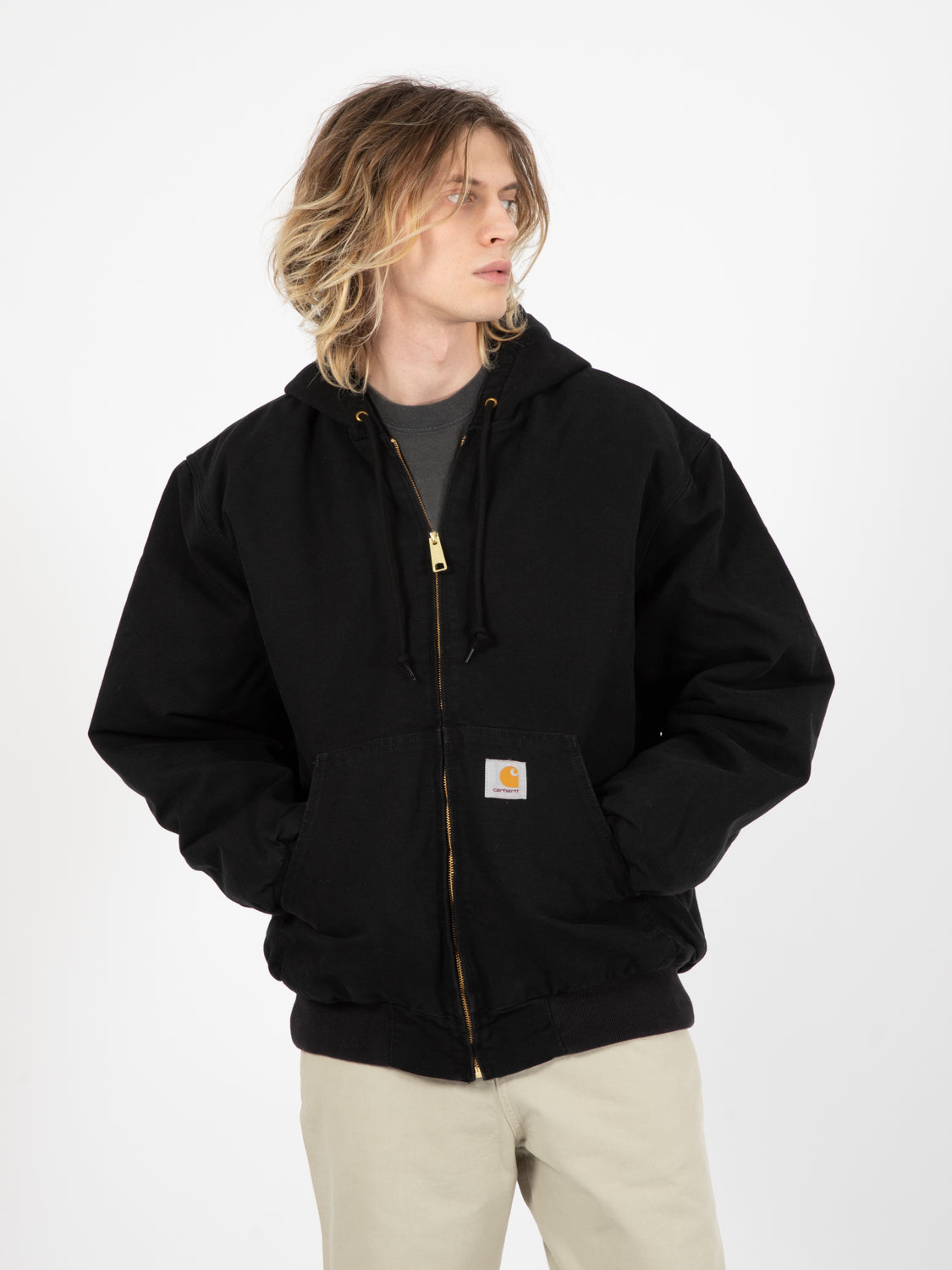 OG Active Jacket black aged canvas