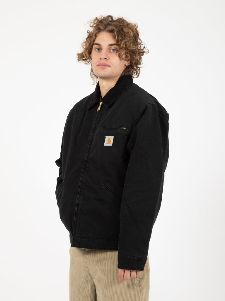 Carhartt WIP - Og Detroit jacket black aged canvas