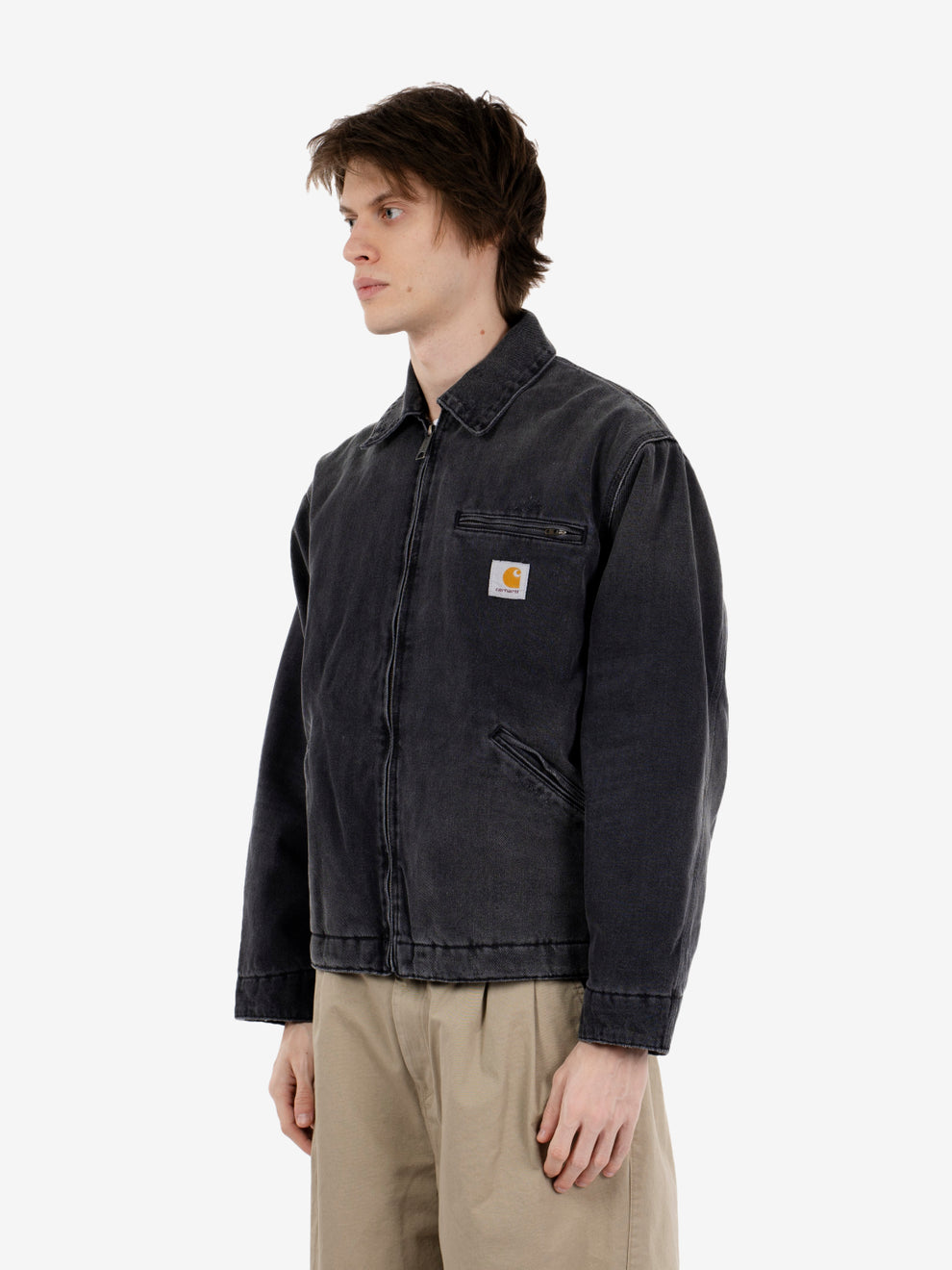 OG Detroit jacket black grind washed