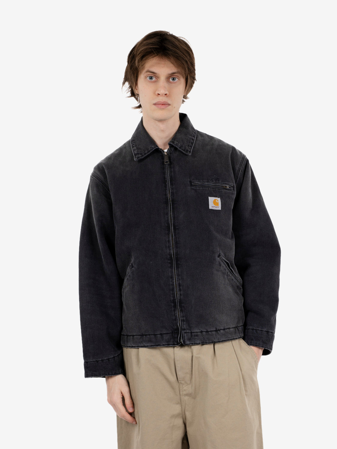 OG Detroit jacket black grind washed