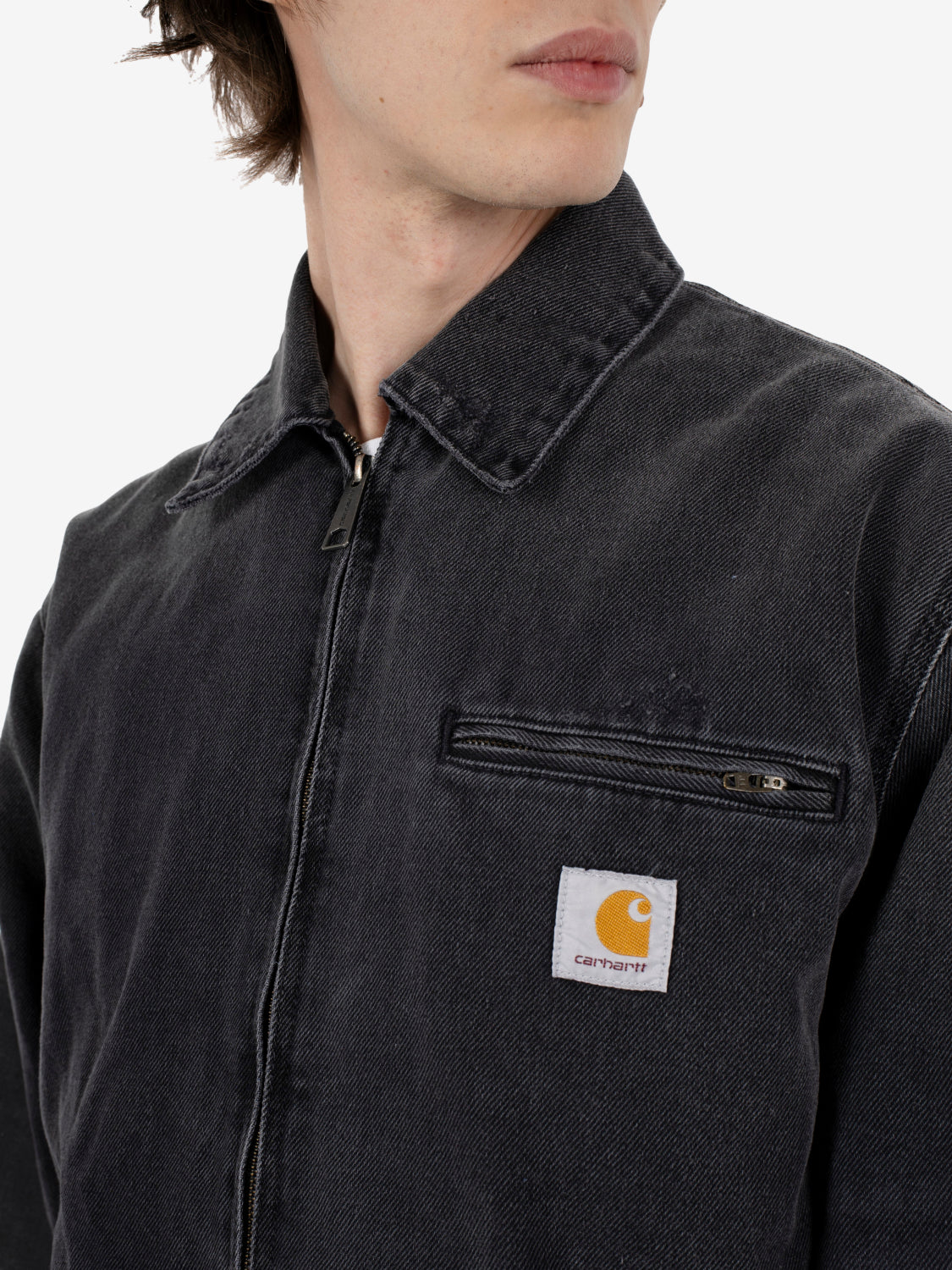 OG Detroit jacket black grind washed