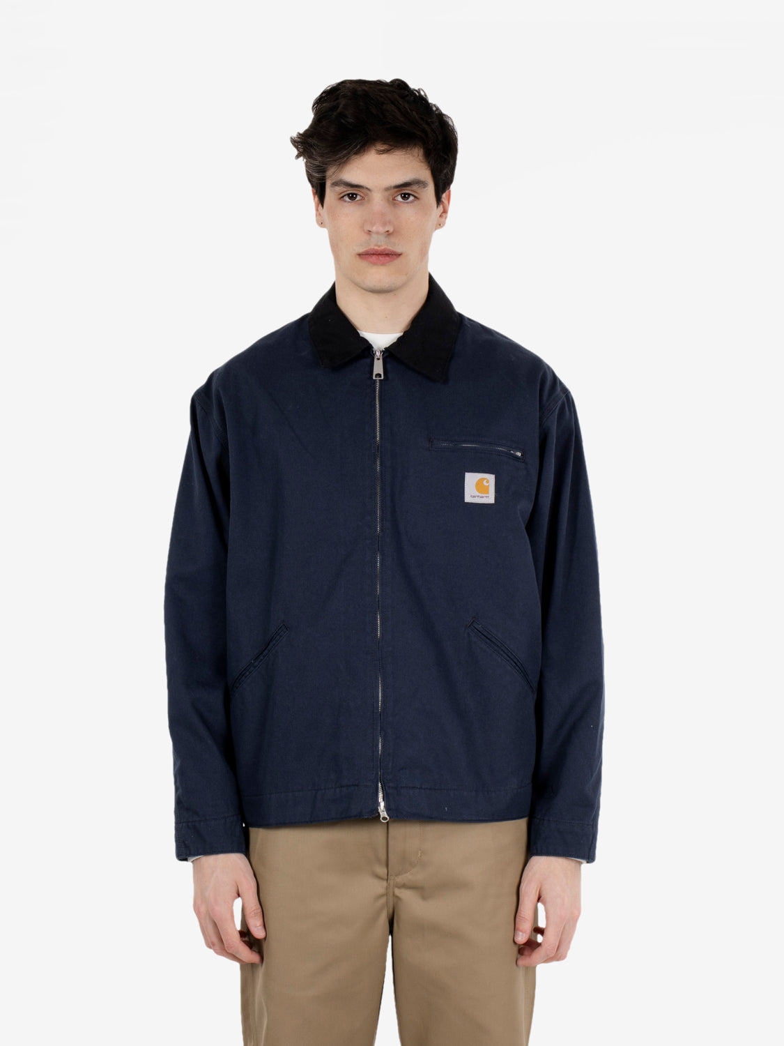 Carhartt WIP - OG Detroit Jacket Deep Night/Black | STIMM Carhartt WIP - OG Detroit Jacket Deep Night/Black | STIMM