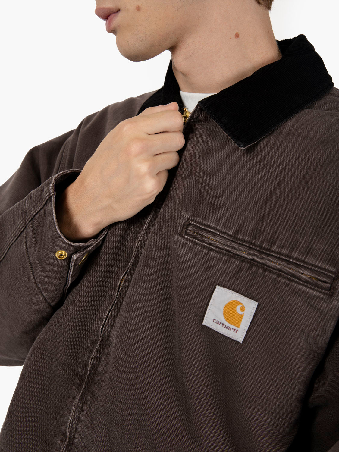 OG Detroit jacket tobacco / black
