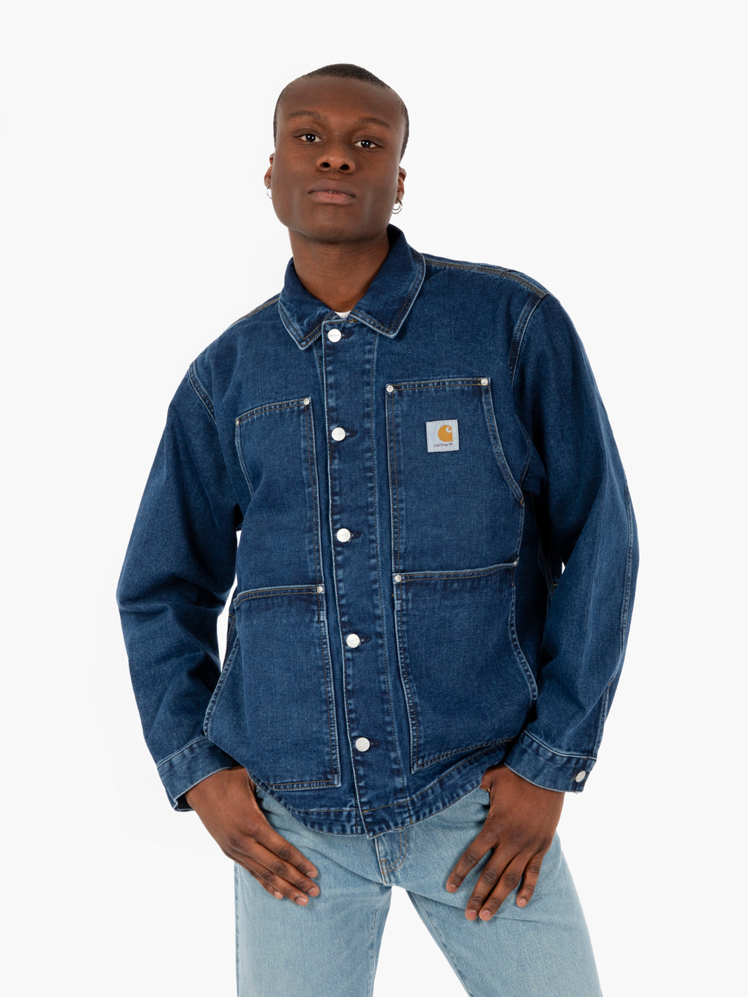 OG double front jacket blue