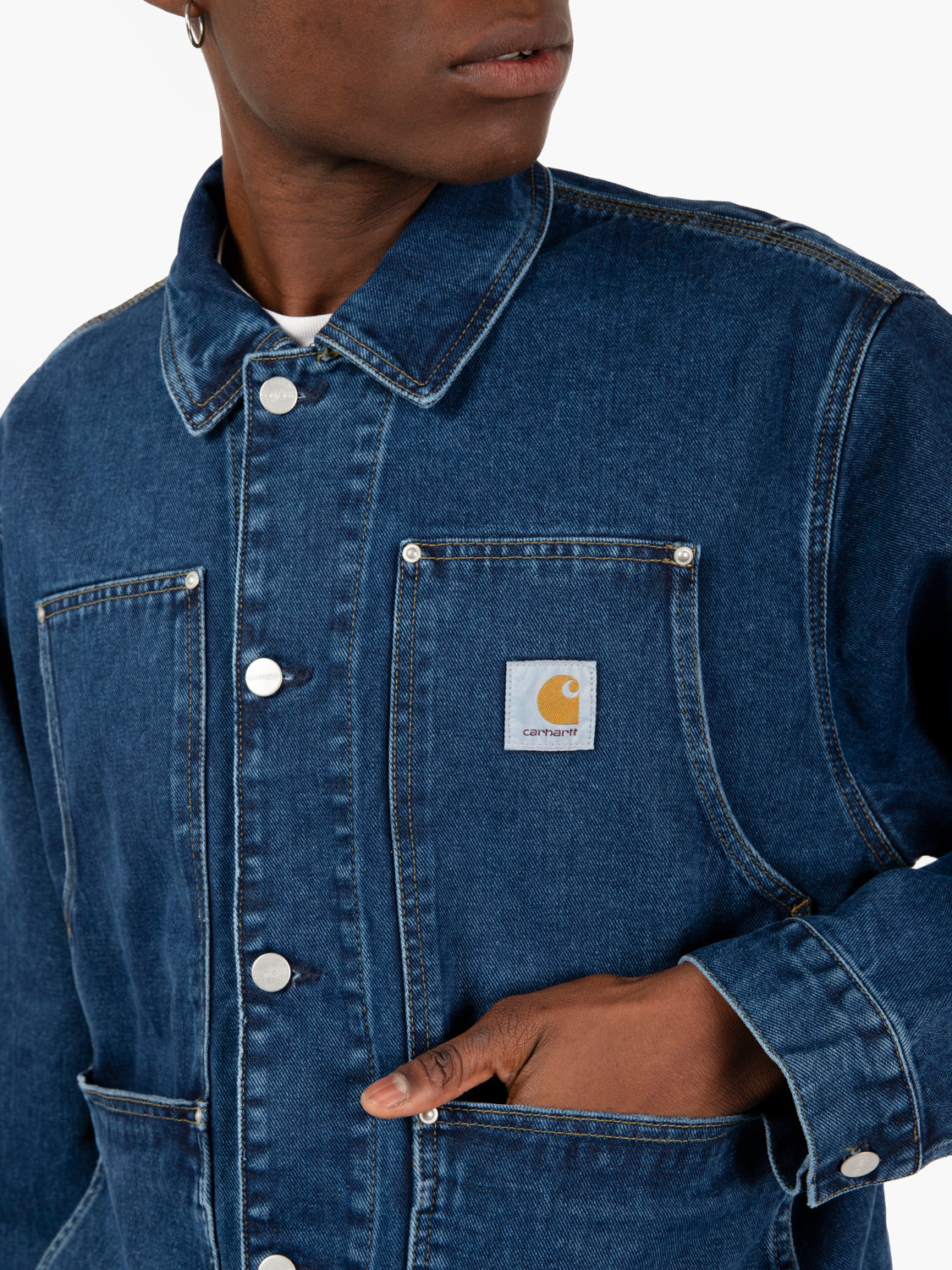 OG double front jacket blue