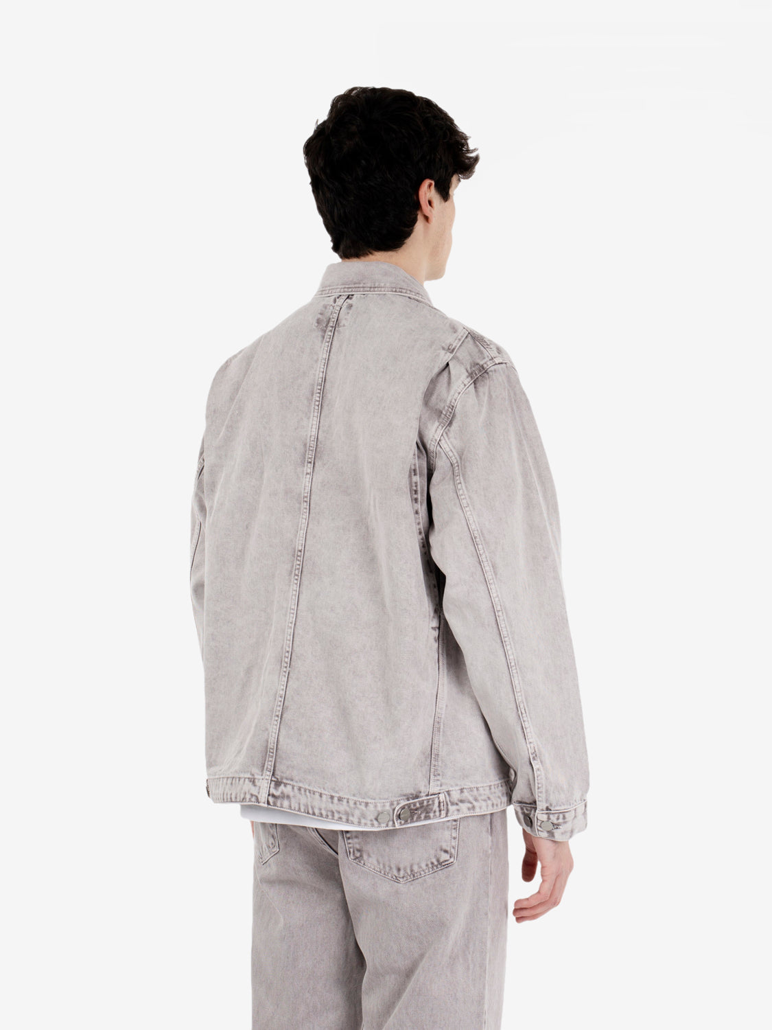 OG Double Front Jacket Shale chalk wash