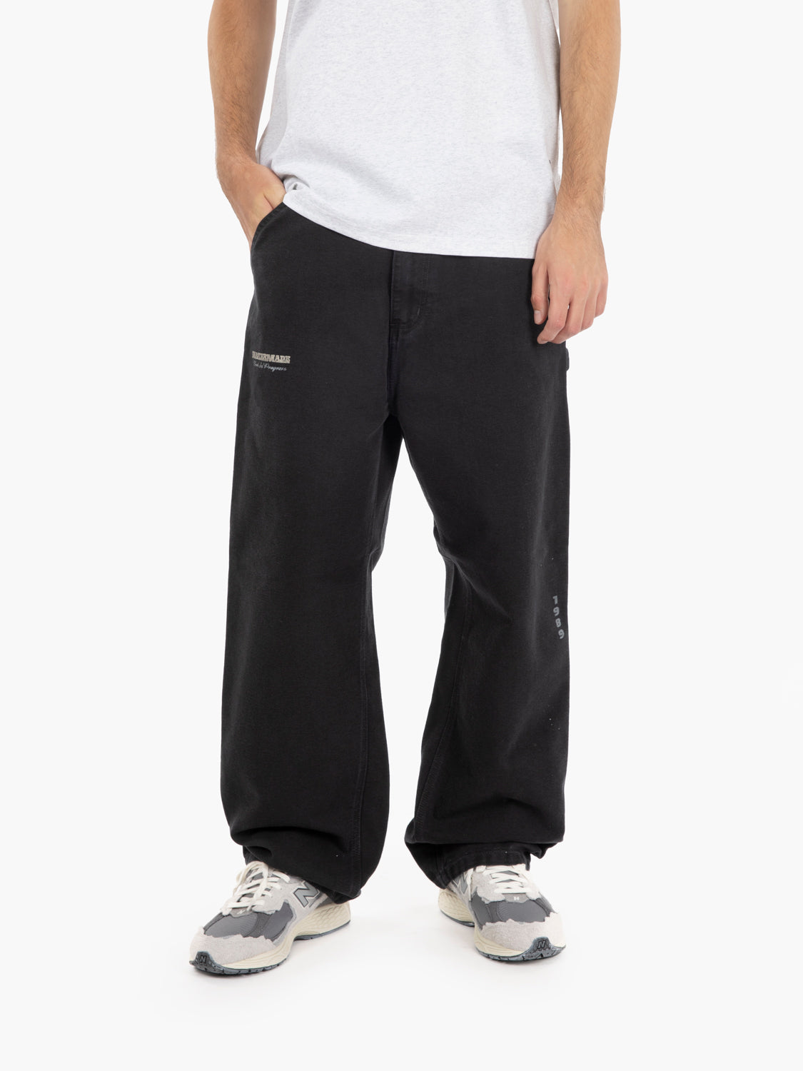 Carhartt WIP - OG Single Knee graphic pant black | STIMM