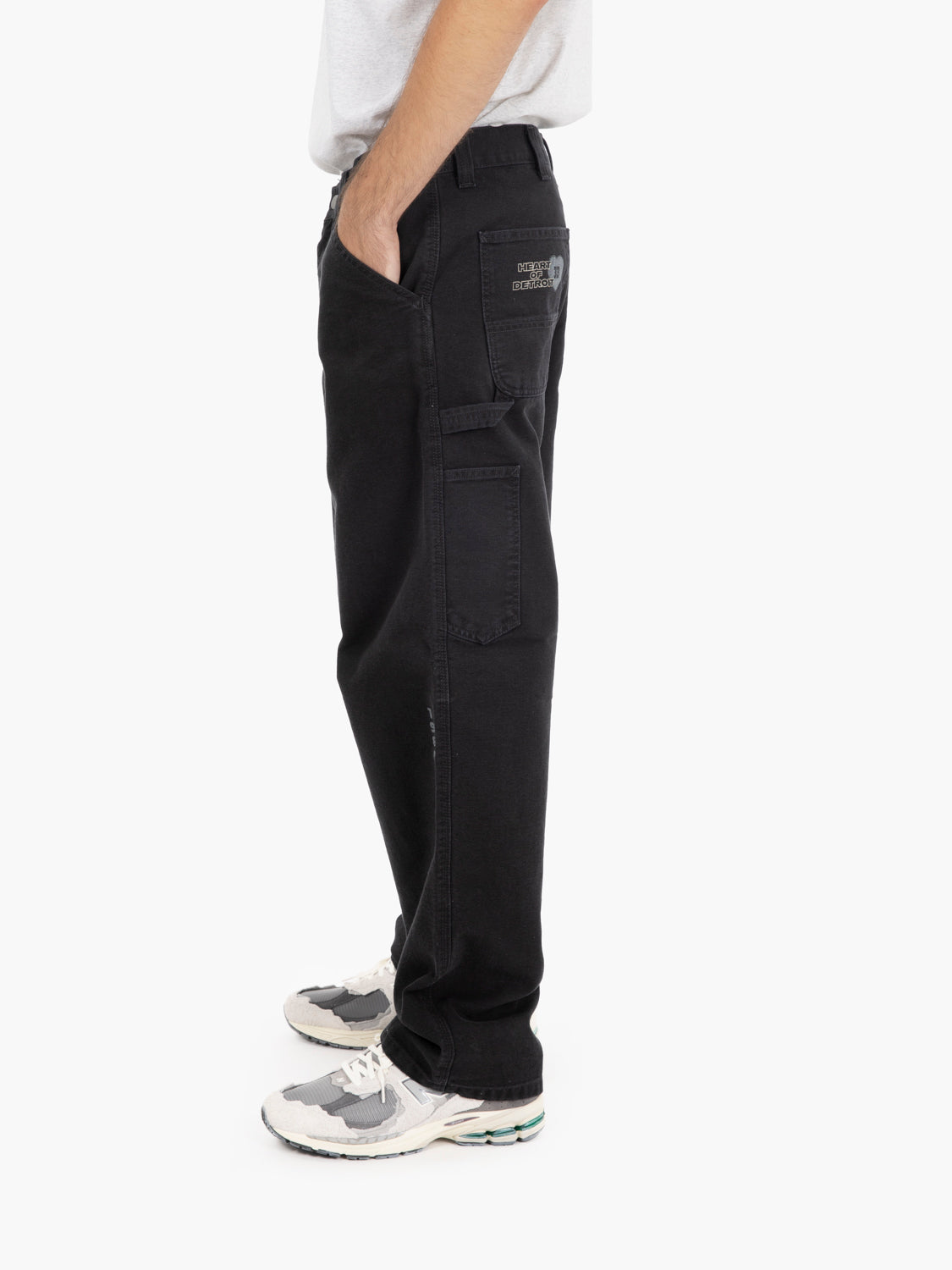 OG Single Knee graphic pant black