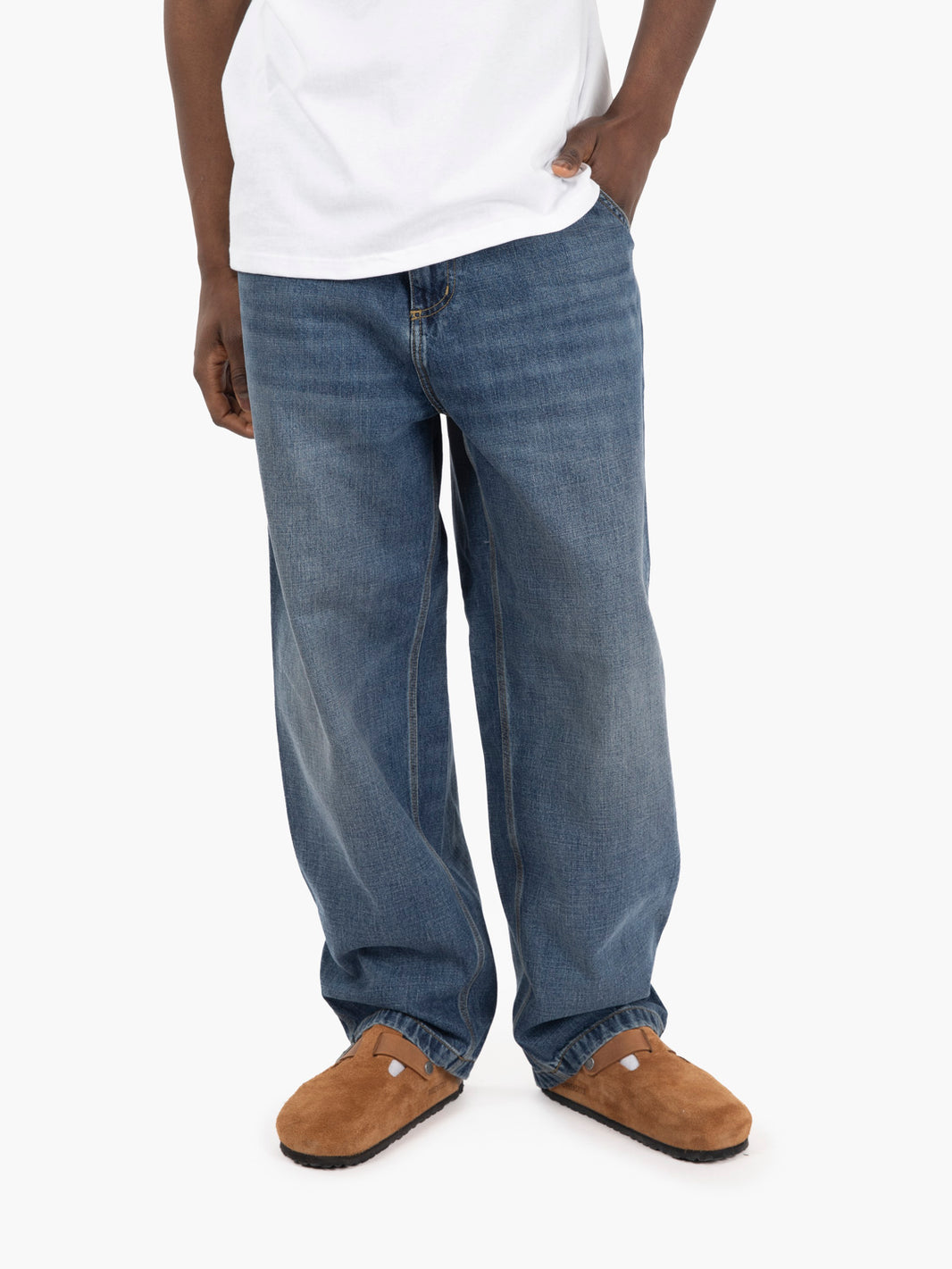 OG single knee pant blue 