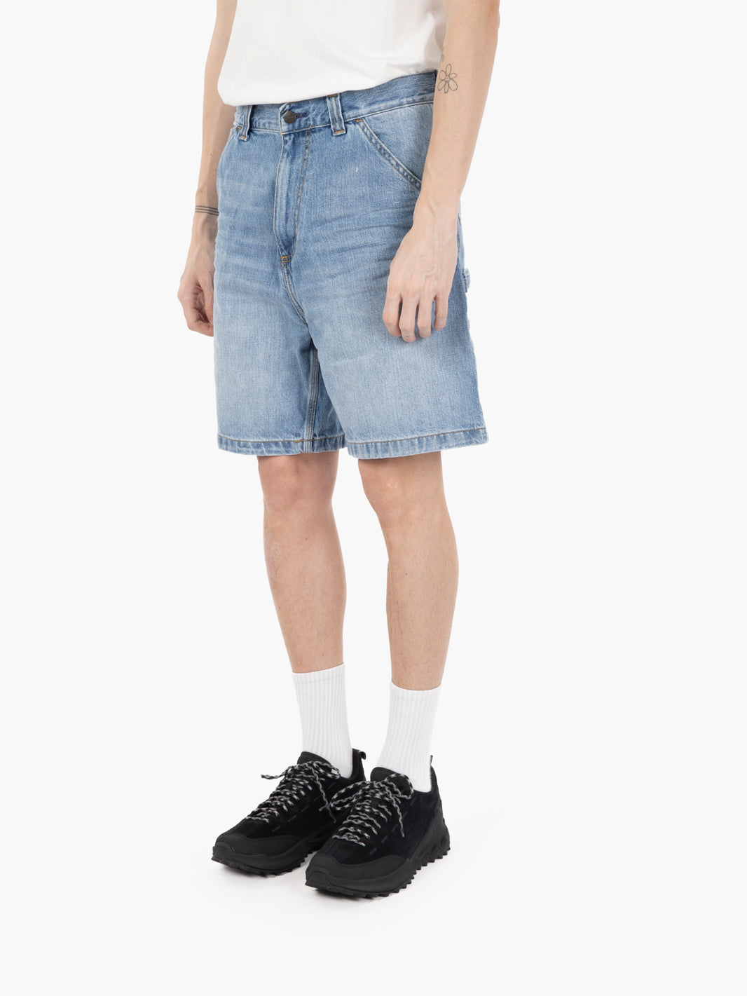 OG single knee short blue