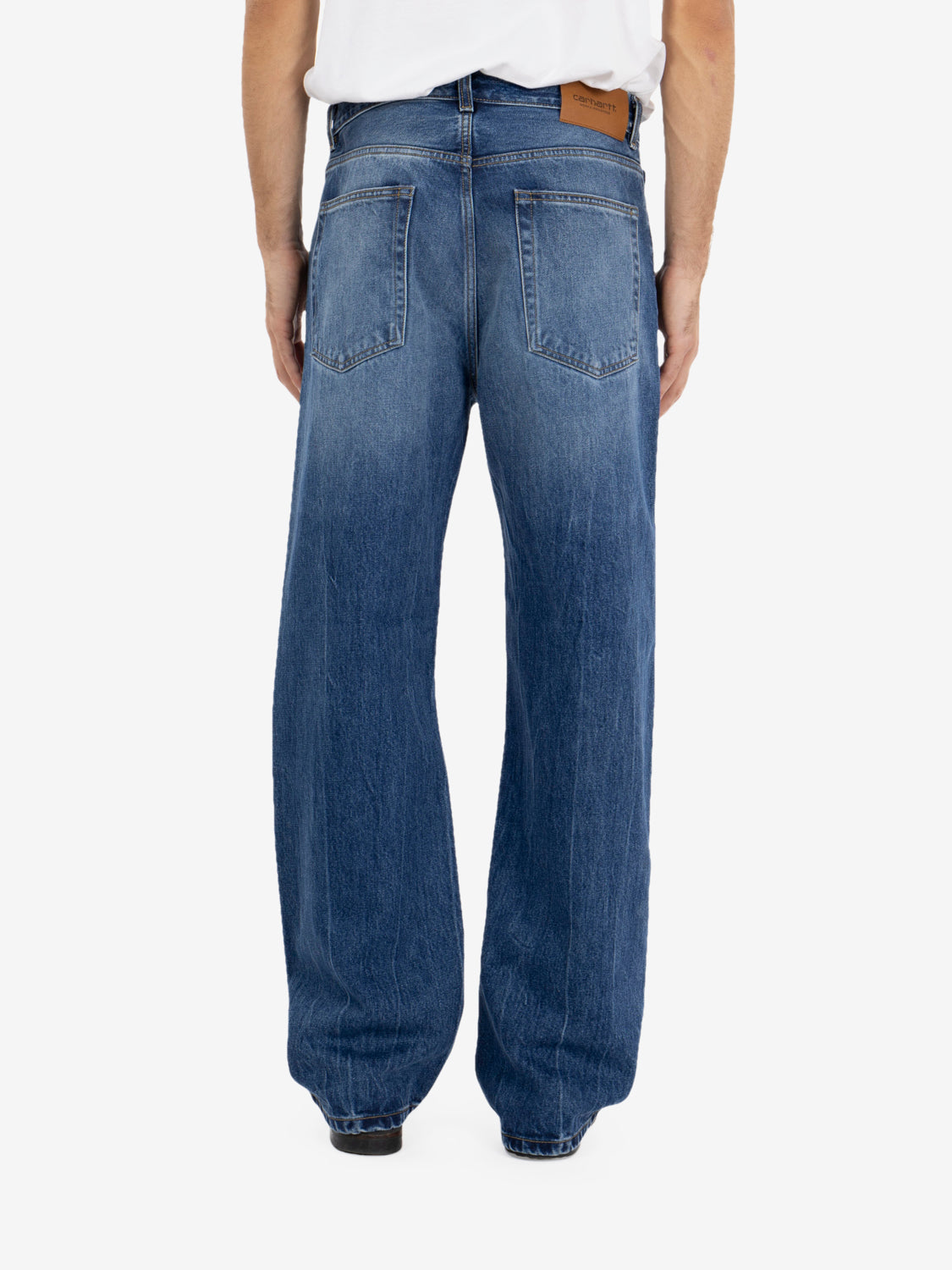 Payson pant blue marble used wash