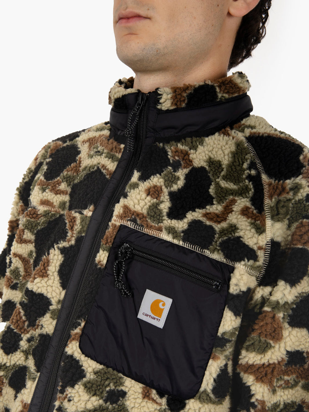Prentis Liner camo duck jacquard / green / black 