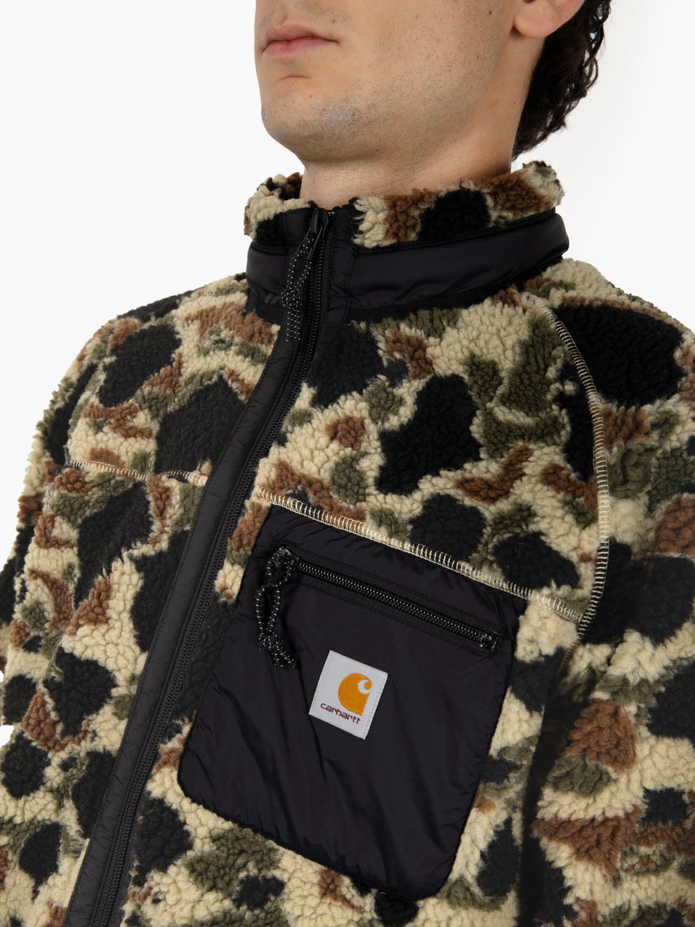 Prentis Liner camo duck jacquard / green / black 