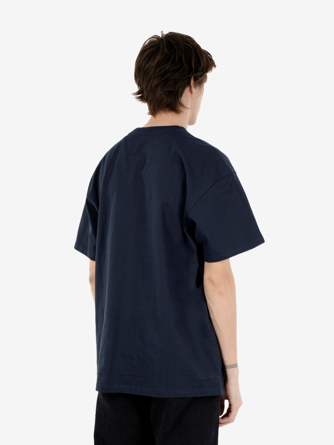 S/S American Script T-Shirt deep night