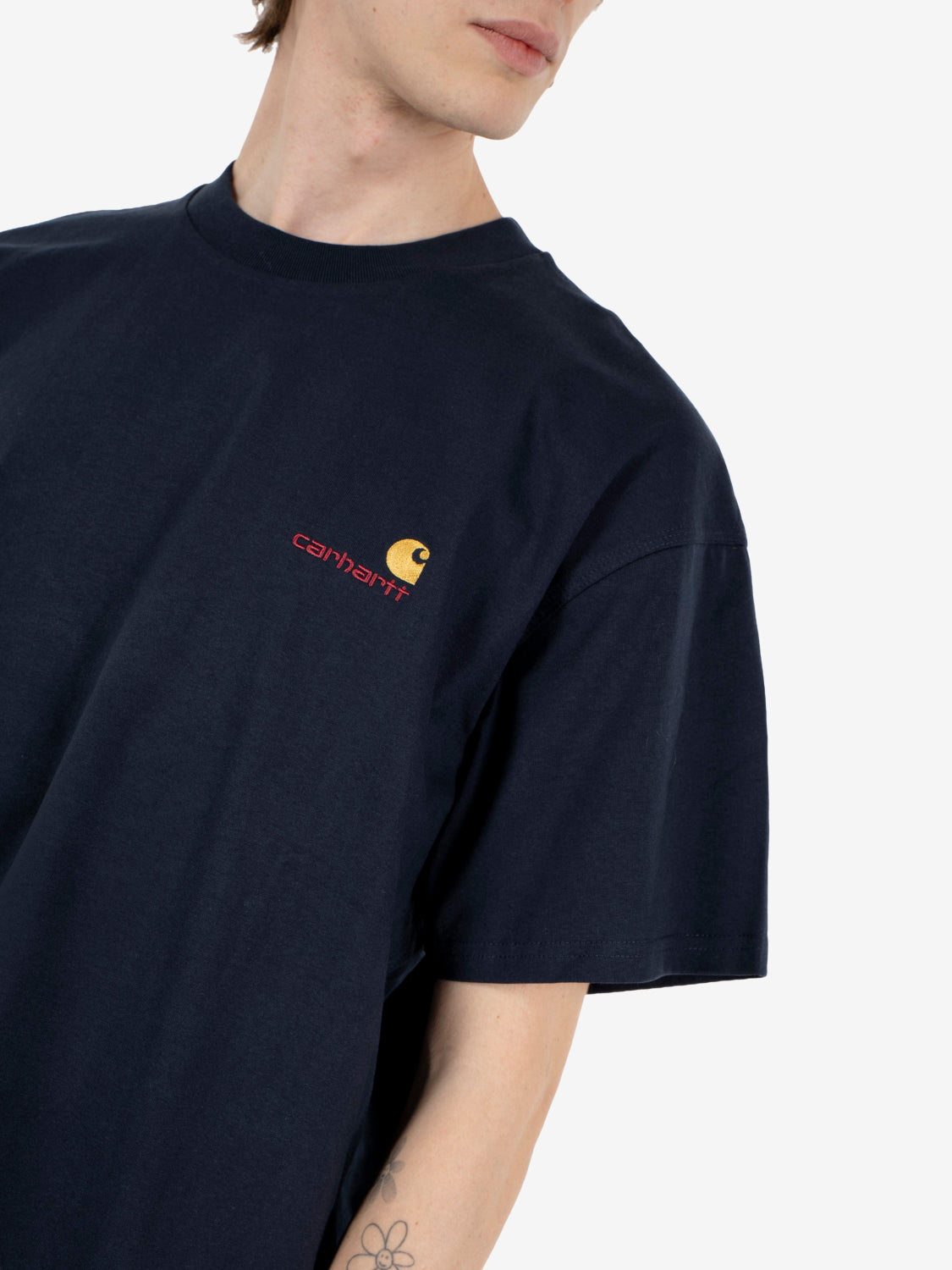 S/S American Script T-Shirt deep night