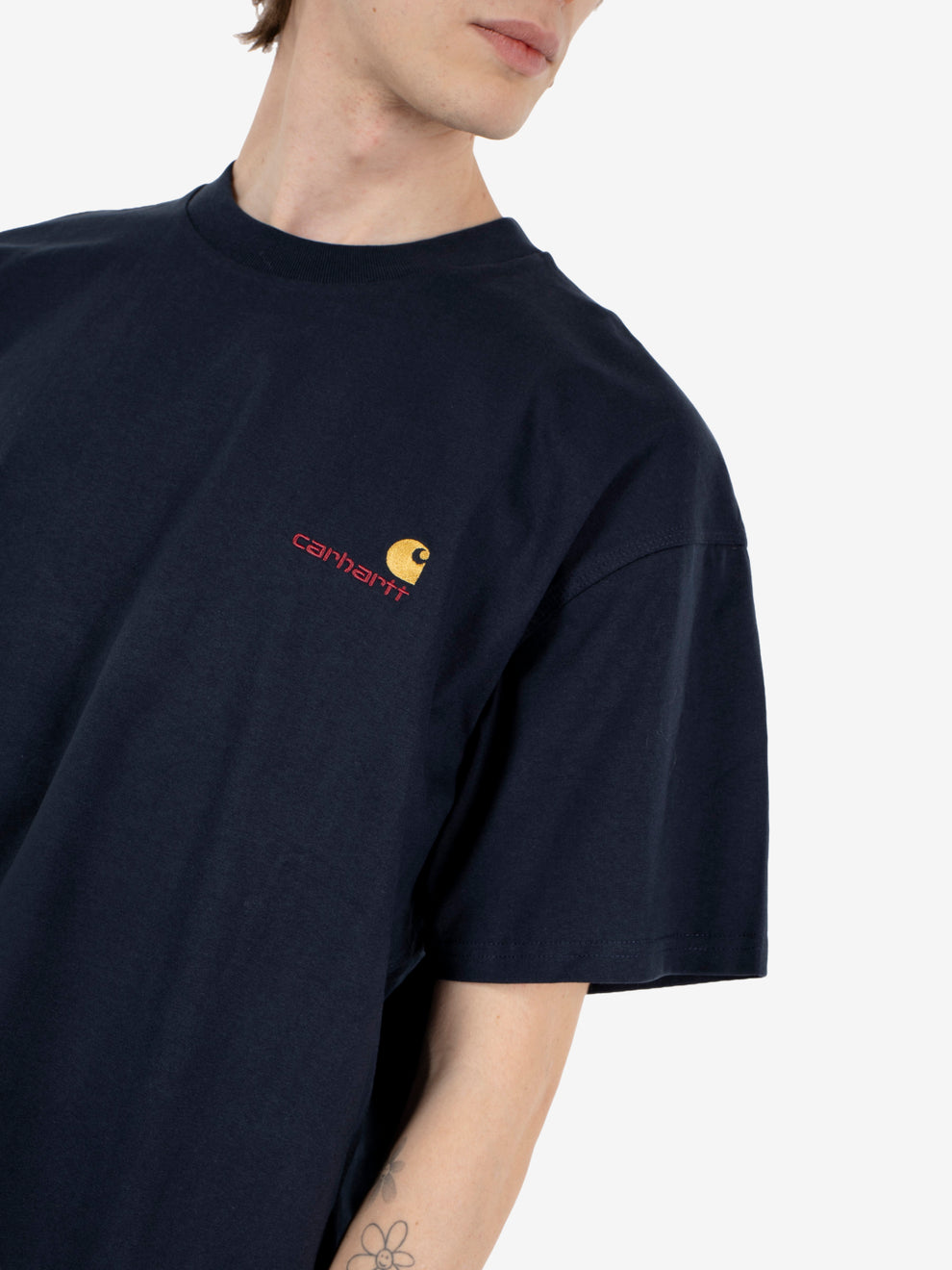 S/S American Script T-Shirt deep night