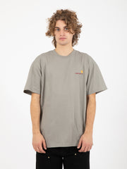Carhartt WIP - S/S American script t-shirt marengo