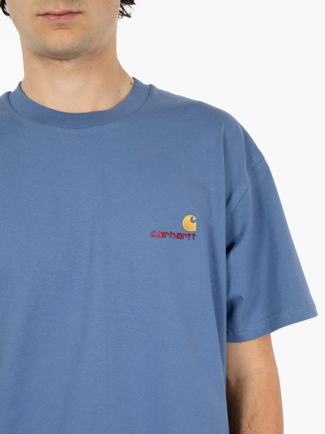 S/S American script t-shirt sorrent