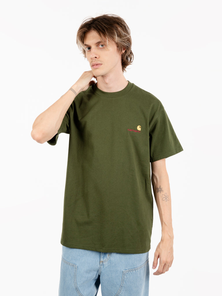 Carhartt WIP - S/S American Script T-shirt Terragon