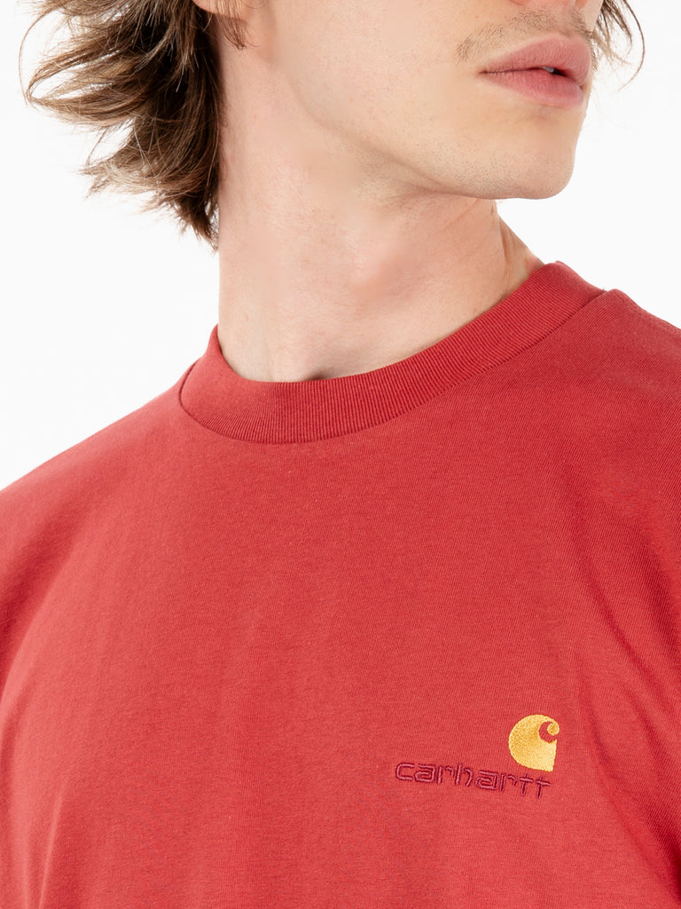 Carhartt WIP - S/S American script t-shirt tuscany