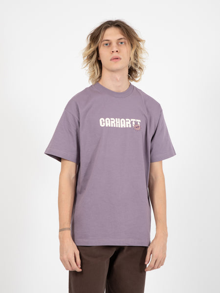 S/S Arrow Script T-Shirt glassy purple