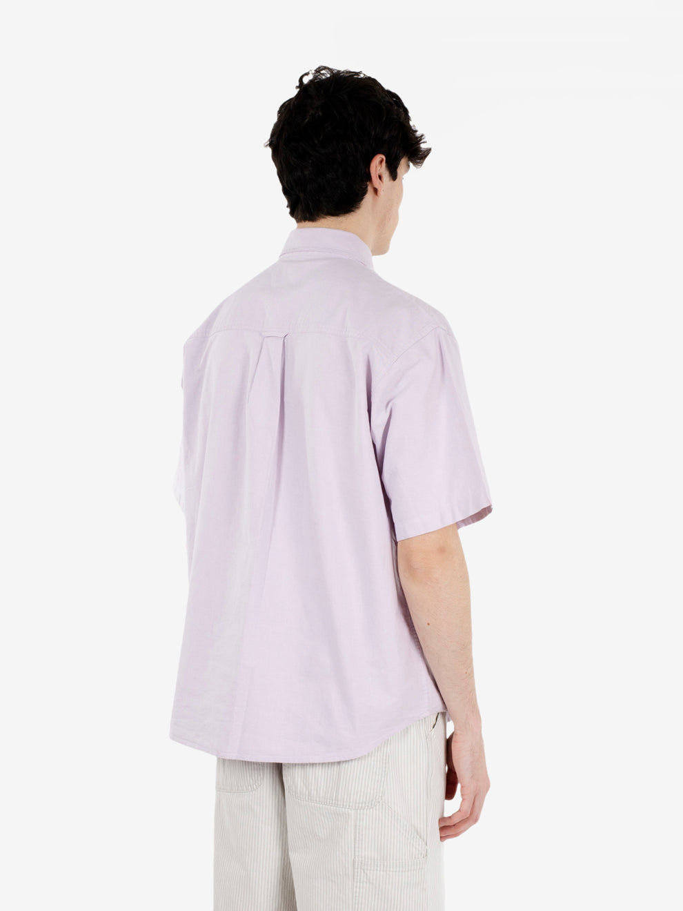 S/S Braxton Shirt purple/wax