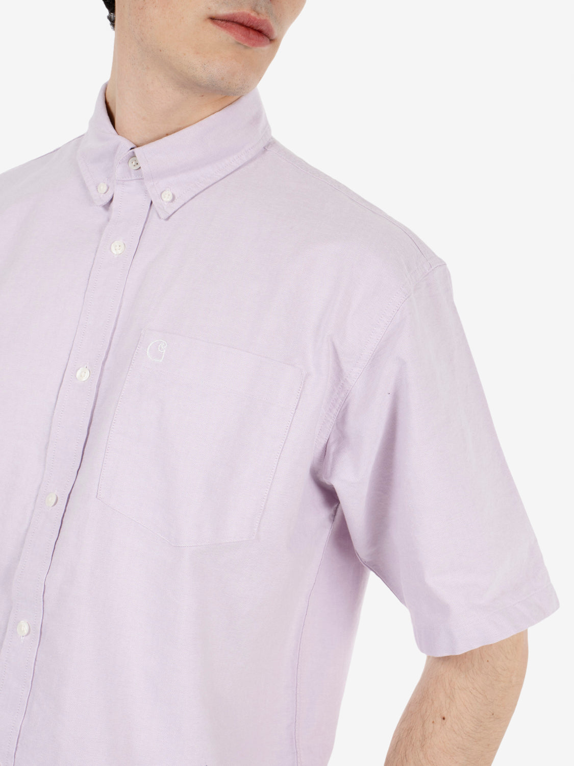 S/S Braxton Shirt purple/wax