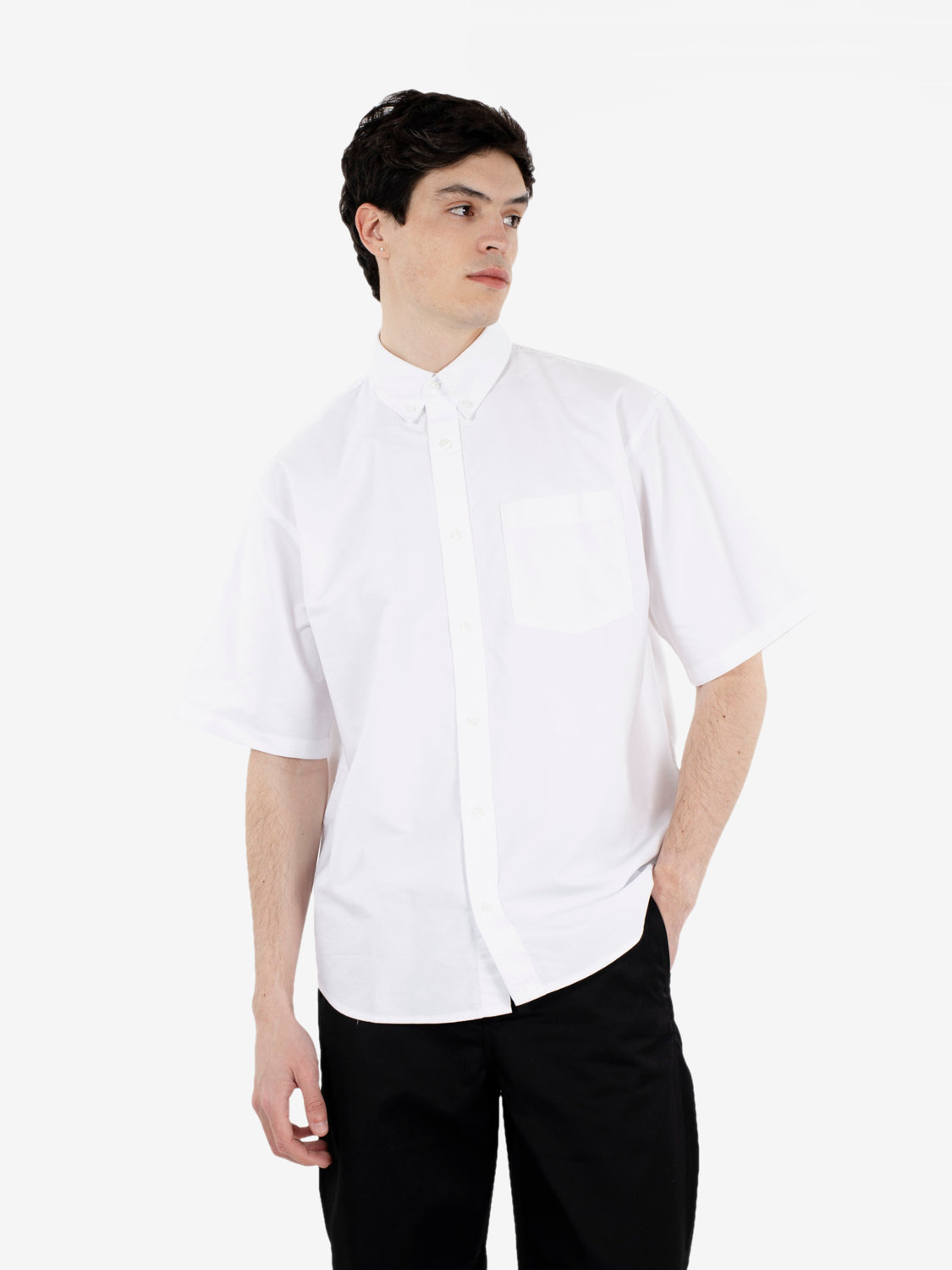 S/S Braxton Shirt White