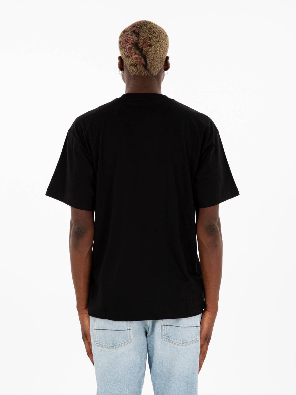 S/S brush wip t-shirt black