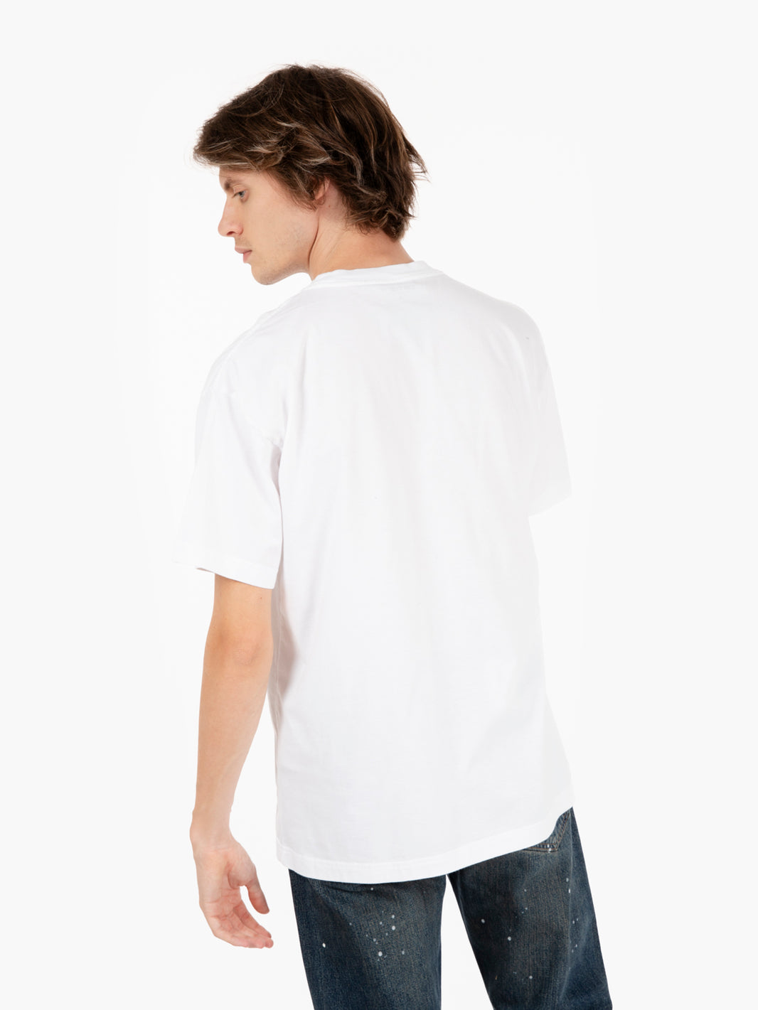 S/S brush wip t-shirt white 