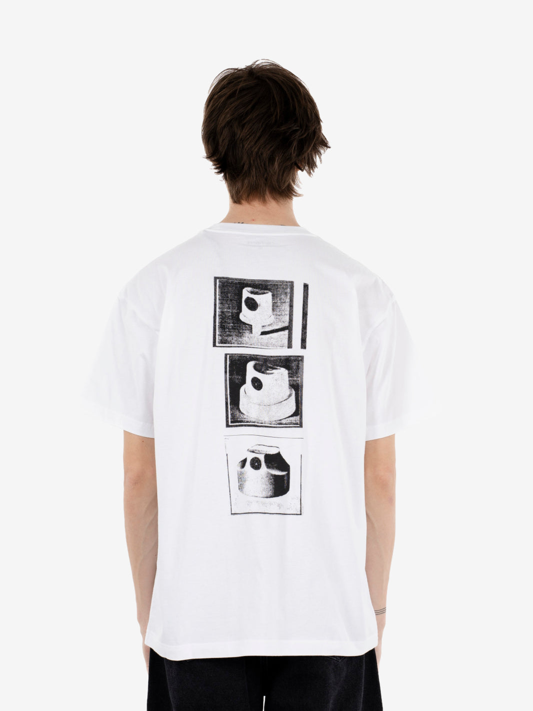 S/S Caps t-shirt white