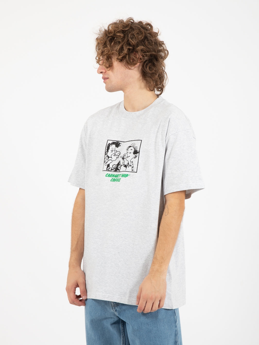 S/s Carhartt WIP Coffee TS ash heather 