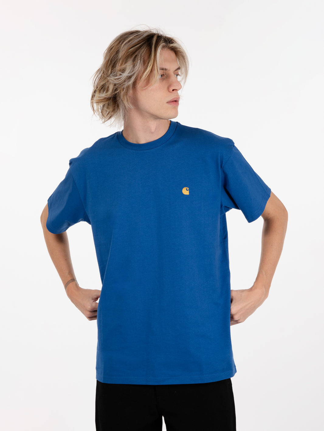 S/S Chase T-Shirt Acapulco / Gold