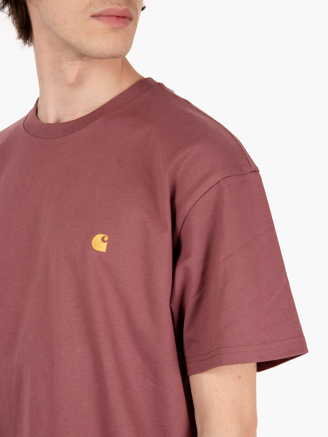 S/S Chase T-Shirt Dusky Pink / Gold 
