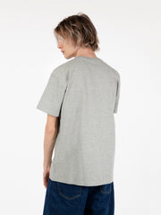 Carhartt WIP - S/S Chase T-Shirt grey heather / gold