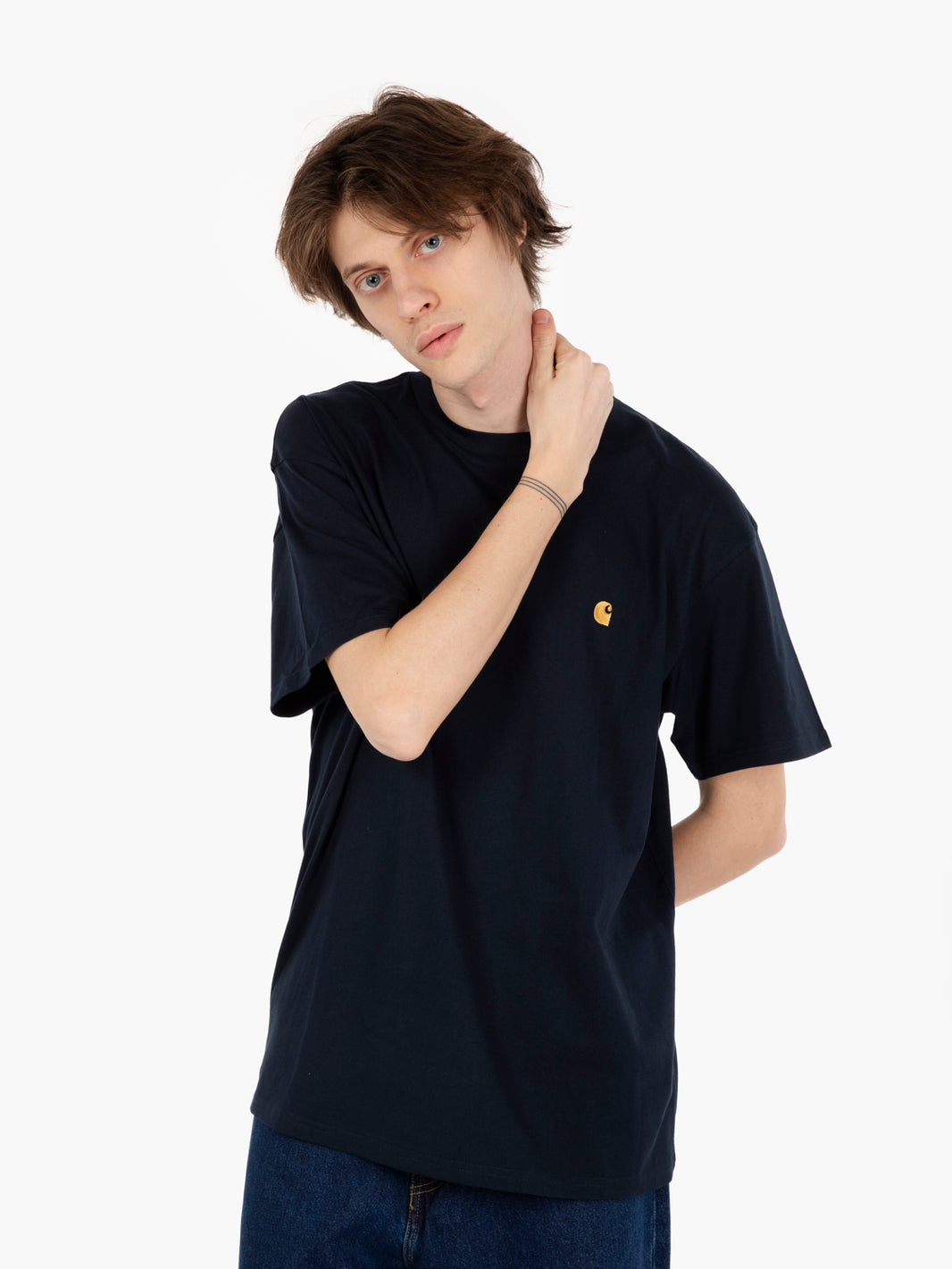 S/S Chase t-shirt mizar / gold 