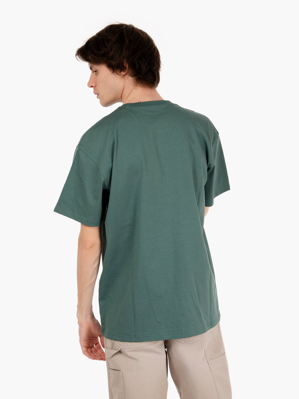 S/S Chase T-Shirt Silver pine / gold 