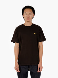 S/S Chase t-shirt tobacco / gold