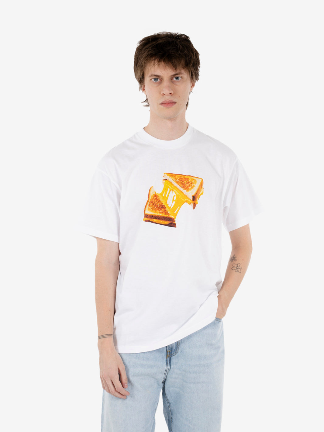 S/S Cheese Toast T-Shirt white