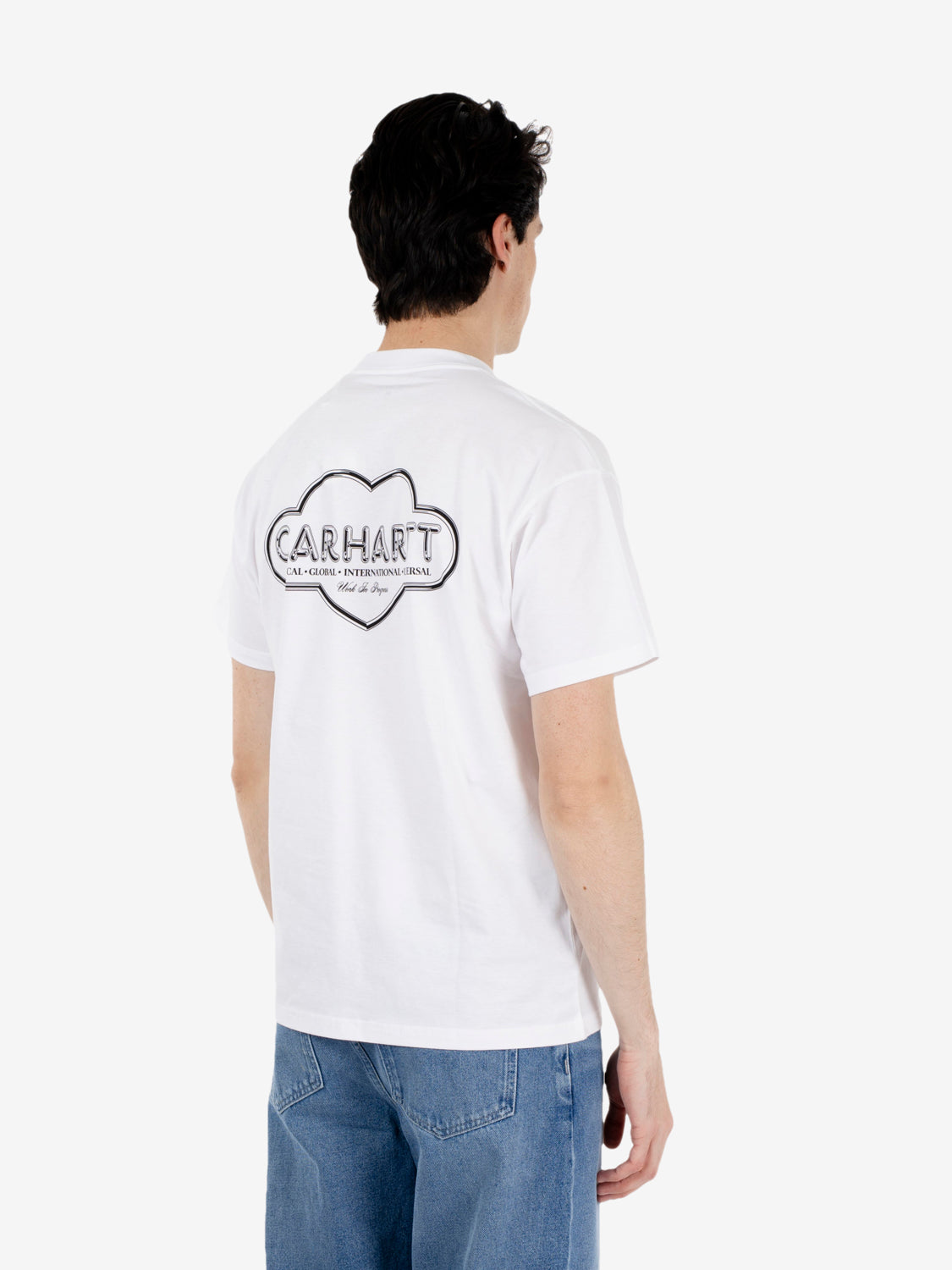 S/S Cloud Heart T-Shirt white