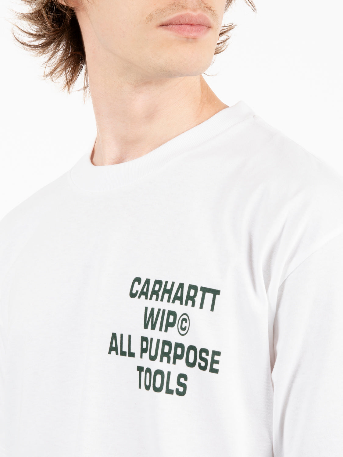 Carhartt WIP - S/S Cross Screw t-shirt white | STIMM