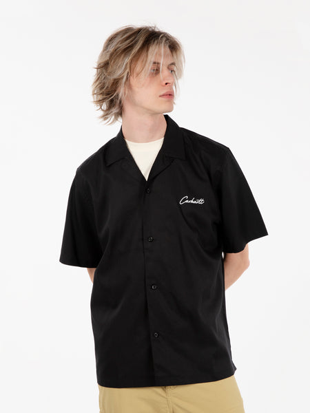 S/S Delray Shirt black / wax