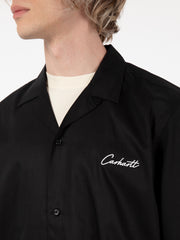 Carhartt WIP - S/S Delray Shirt black / wax