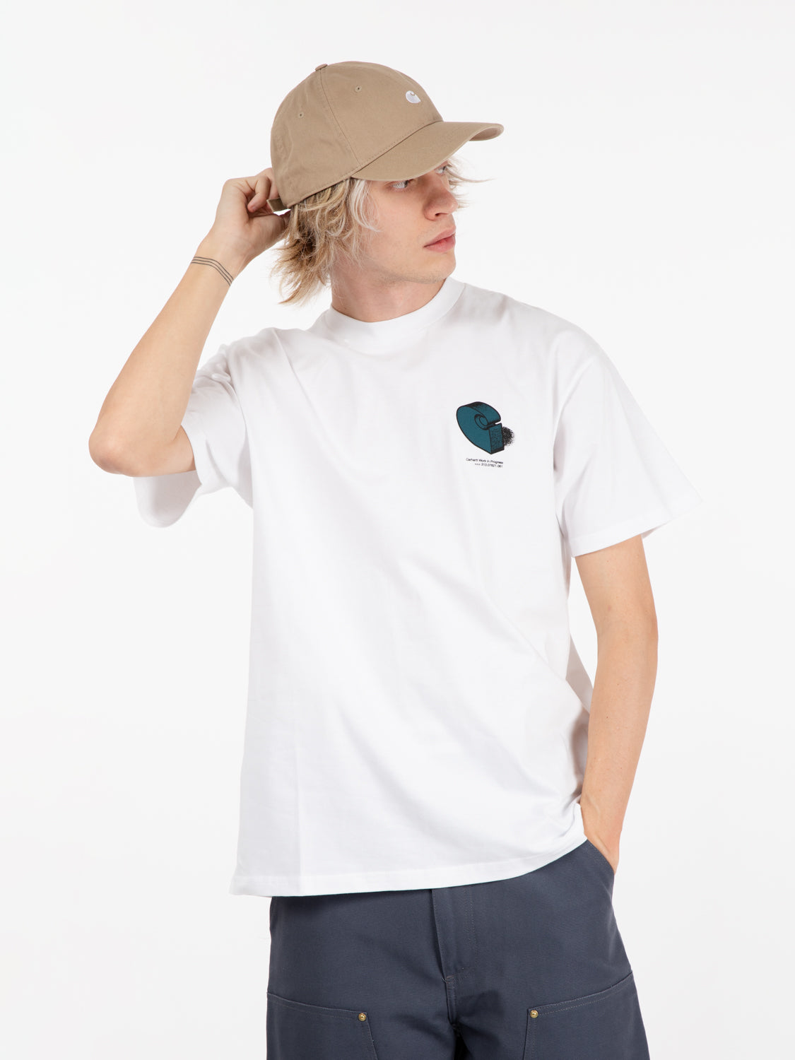Carhartt WIP - S/S Diagram C T-Shirt White | STIMM