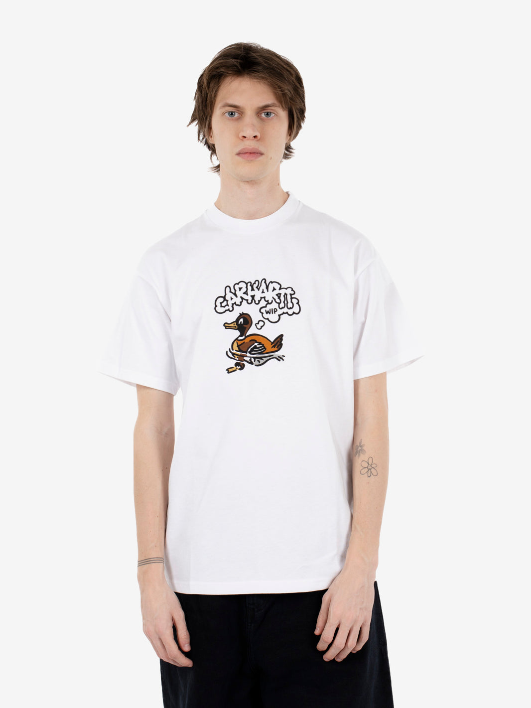 S/S Duck Duck t-shirt white