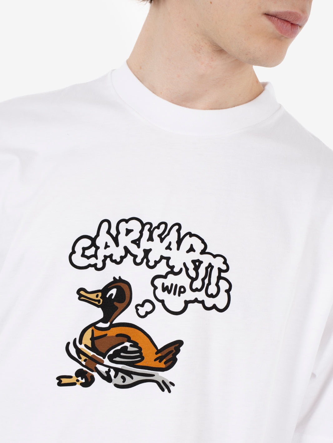 S/S Duck Duck t-shirt white