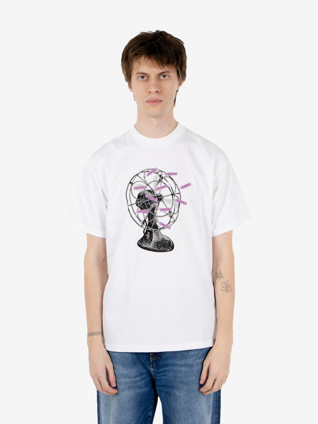 S/S Fan t-shirt white