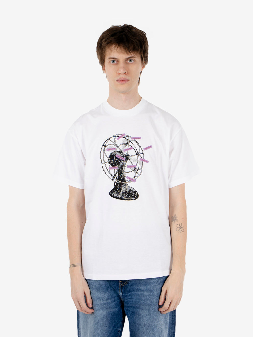 S/S Fan t-shirt white